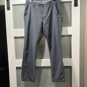Under Armour Gray Chinos Sleek Minimalist Design